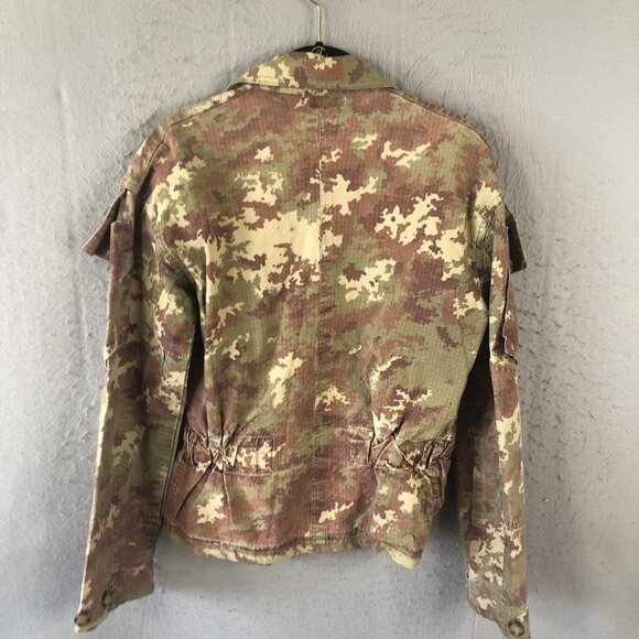 Vintage Italian Army Vegetato Jacket Mens Medium Camo Combat Military EI 2000s - Picture 2 of 15
